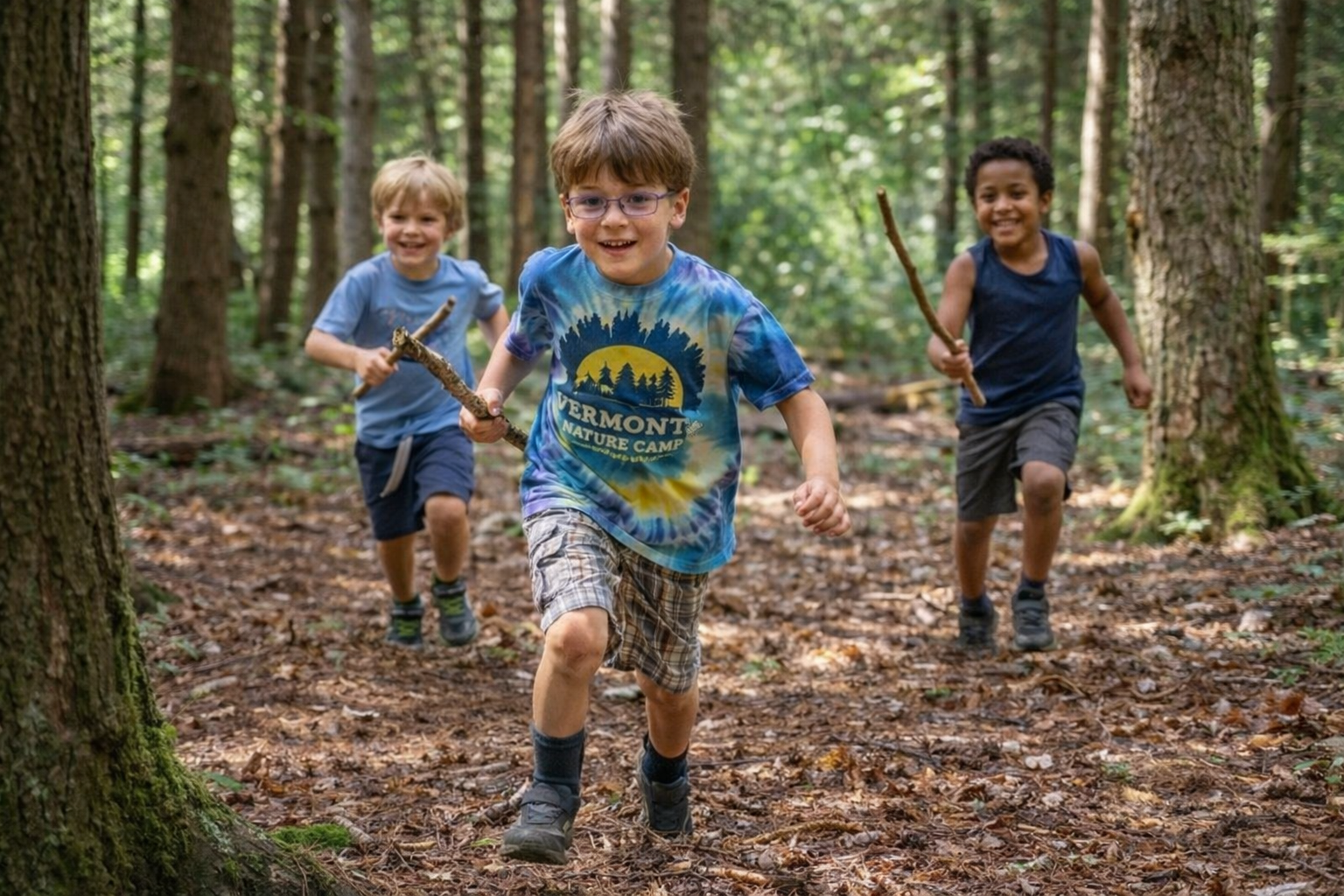 Woodland adventures - skills and survival in the Vermont woods