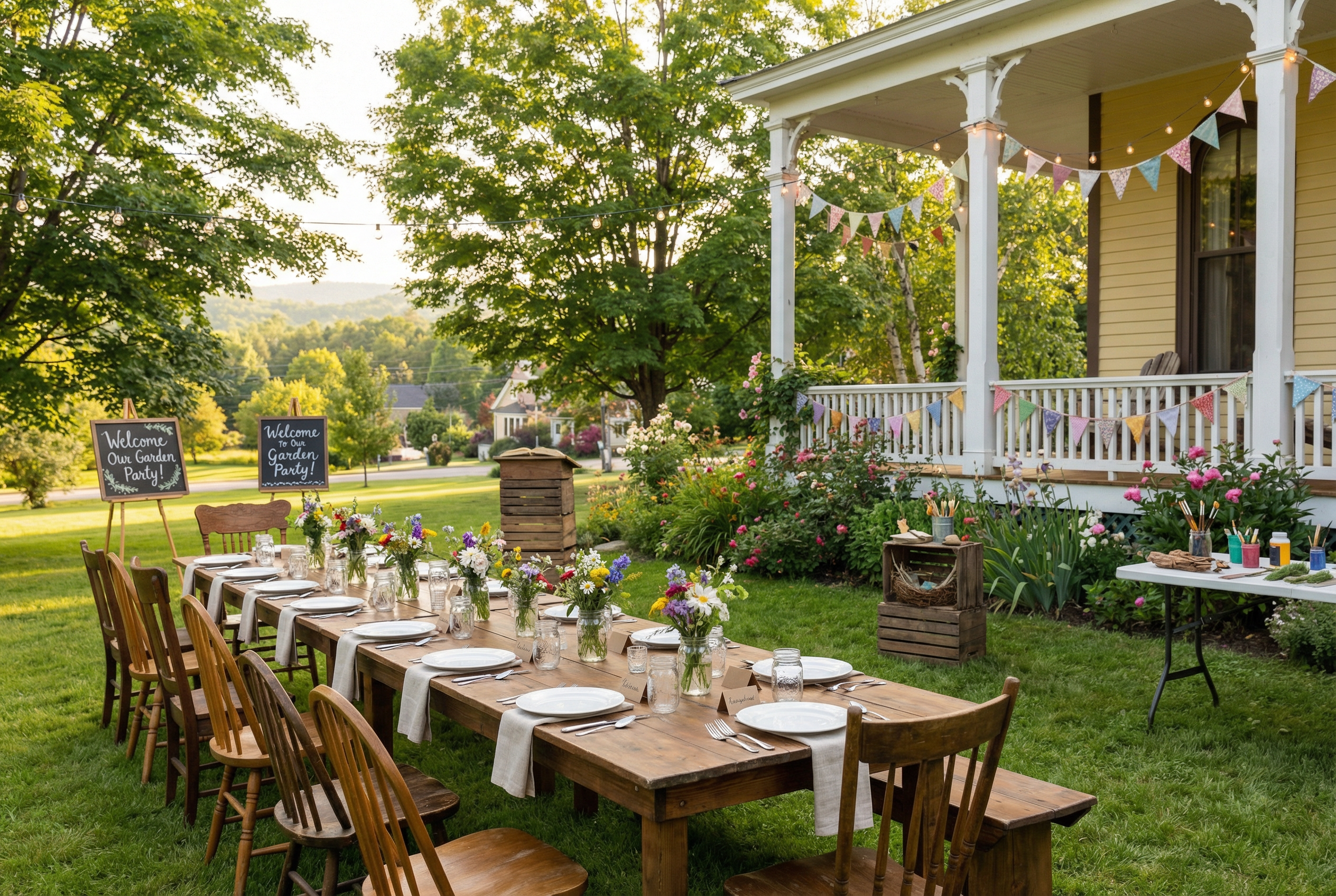 Front Porch Society — garden party and creative gathering
